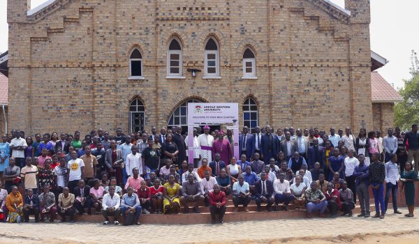 Two Bishops Grace Ankole Western University Freshers Orientation as 90+ New Students Commit to Christ.